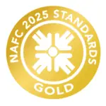 2025 NAFC Standards Gold Seal white background